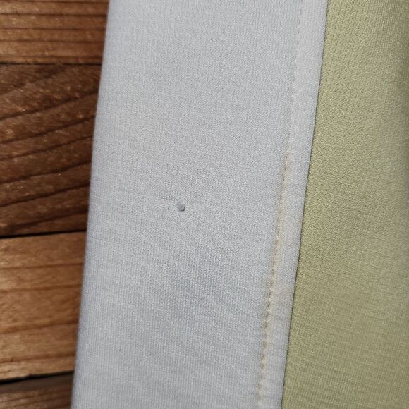 Patagonia 1/2 Zip Lemongrass White Top Women L Long Sleeve Polyester - Picture 4 of 10